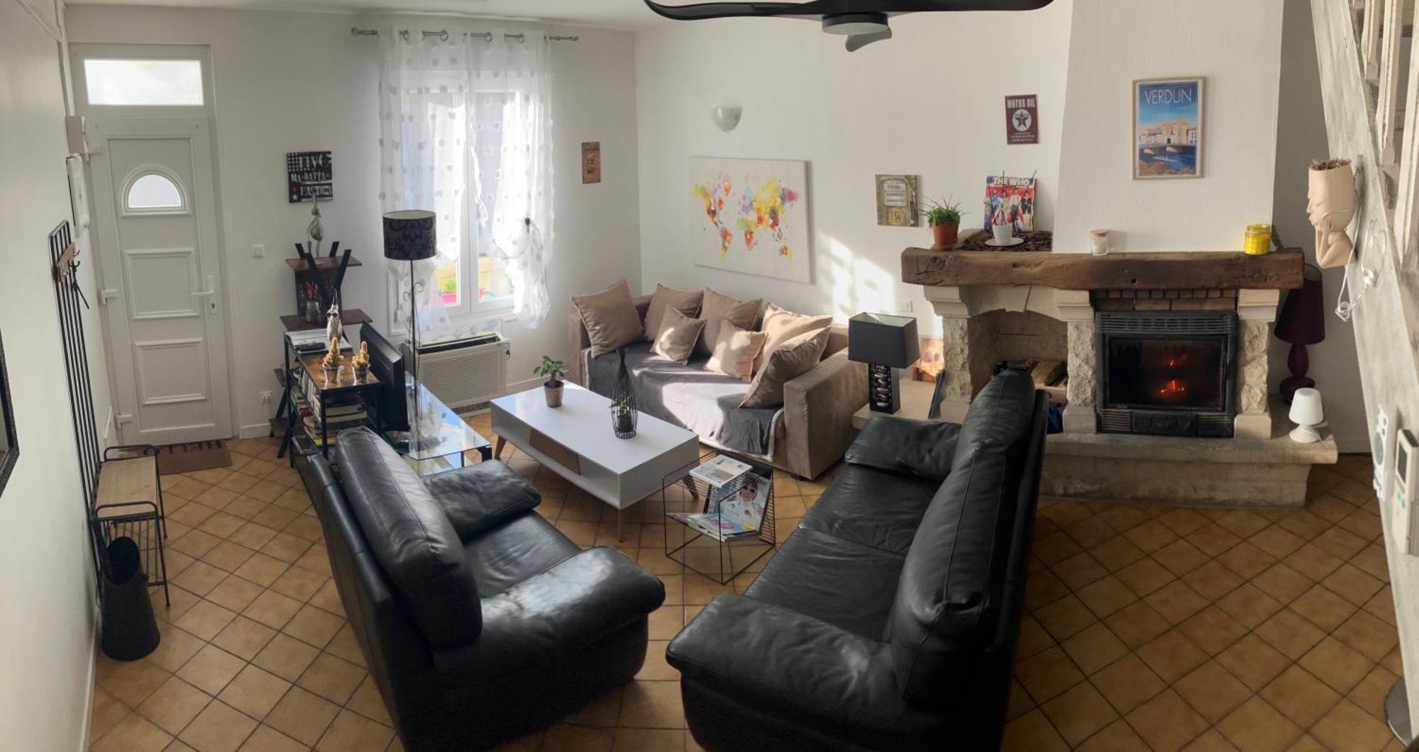 Jolie, Cozy, Confortable Maison De Ville Au Calme A 5Min Du Centre De Verdun, Parking Devant La Maison Belleville-Sur-Meuse Exteriör bild